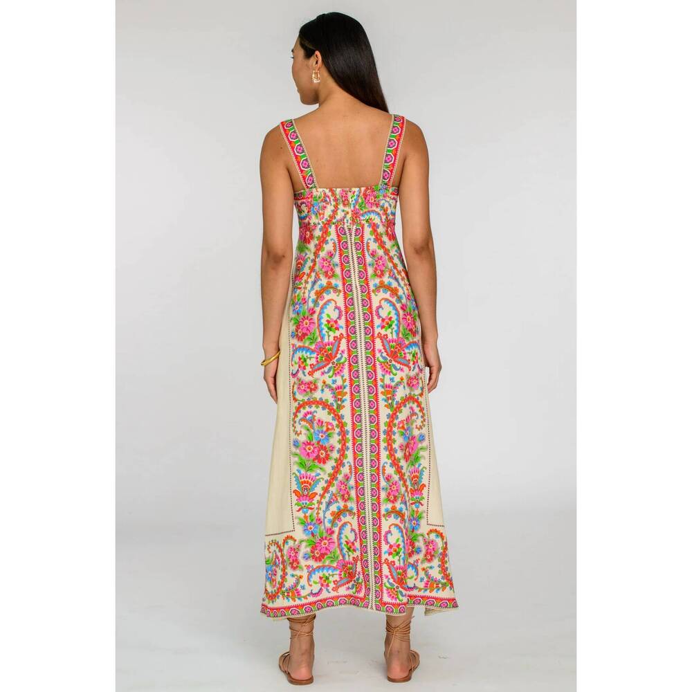 NEW ELIZABETH JAMES THE LABEL annalisa dress in scroll with it - Picture 2 of 5